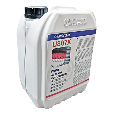Produkty do czyszczenia urządzeń klimatyzacyjnych > NANOCLEAN U807XAC Wash ConcentrateKanister 5 kg